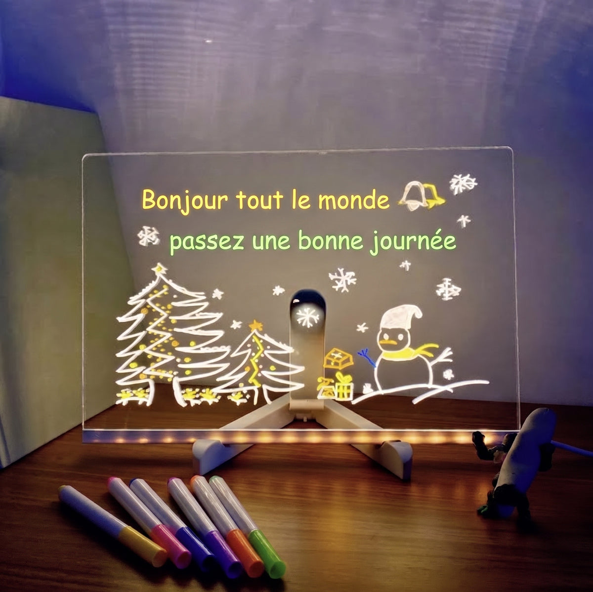 LumiBoard™ – Tableau à Dessin LED Lumineux & Magique
