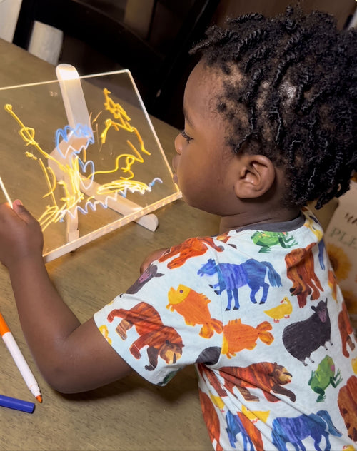 LumiBoard™ – Tableau à Dessin LED Lumineux & Magique